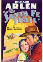 plakat filmu The Santa Fe Trail