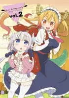 plakat serialu Kobayashi-san Chi no Maid Dragon