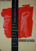 plakat filmu Płomień za kratą