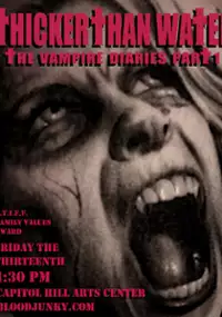 Plakat filmu Thicker Than Water: The Vampire Diaries Part 1