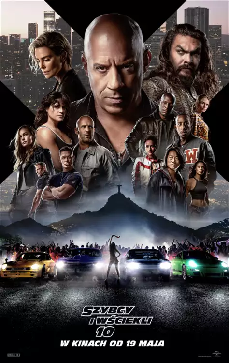 plakat filmu Szybcy i wściekli 10