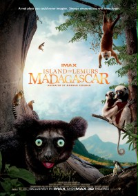 plakat filmu Lemury z Madagaskaru 3D