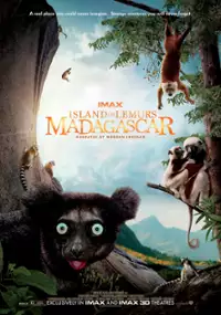 Plakat filmu Lemury z Madagaskaru 3D