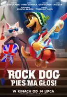 plakat filmu Rock Dog. Pies ma głos!