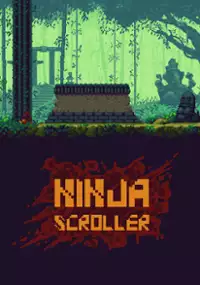 Plakat gry Ninja Scroller