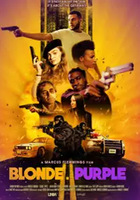 Plakat filmu Blonde. Purple