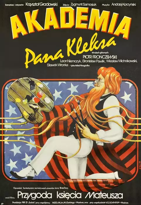 plakat filmu Akademia pana Kleksa