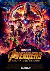 plakat filmu Avengers: Wojna bez granic