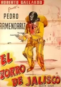 Plakat filmu El Zorro de Jalisco