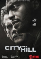 plakat filmu Miasto na wzgórzu