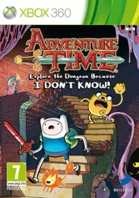 Plakat gry Adventure Time: Explore the Dungeon Because I DON&#39;T KNOW!