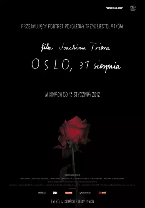 plakat filmu Oslo, 31 sierpnia