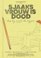 plakat filmu Sjaaks vrouw is dood, dus hij moet iets zeggen