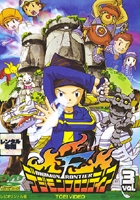 plakat filmu Digimon Frontier