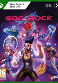 Plakat gry God of Rock