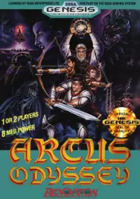Plakat gry Arcus Odyssey