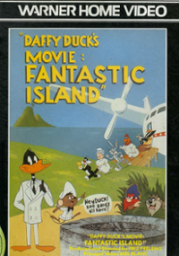 Plakat filmu Kaczor Daffy - fantastyczna wyspa