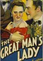 plakat filmu The Great Man's Lady