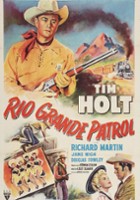 plakat filmu Rio Grande Patrol