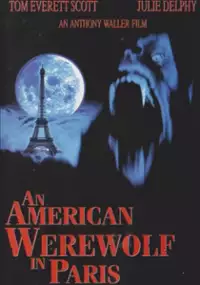 Plakat filmu Amerykański wilkołak w Paryżu