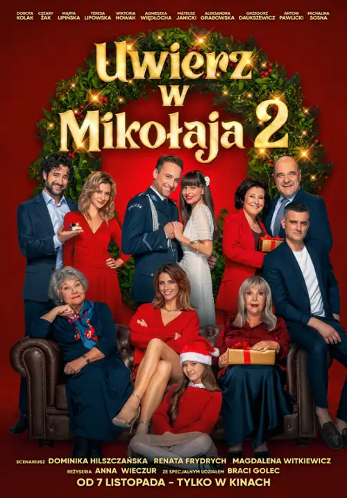 plakat filmu Uwierz w Mikołaja 2