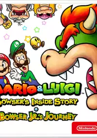 Plakat gry Mario & Luigi: Bowser's Inside Story + Bowser Jr.'s Journey