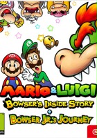 plakat gry Mario & Luigi: Bowser's Inside Story + Bowser Jr.'s Journey