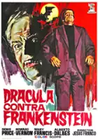 plakat filmu Dr&aacute;cula contra Frankenstein