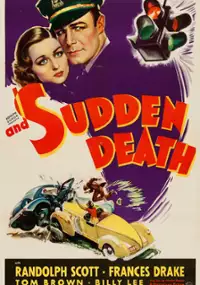 Plakat filmu And Sudden Death