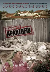 Plakat filmu Izrael - droga do apartheidu