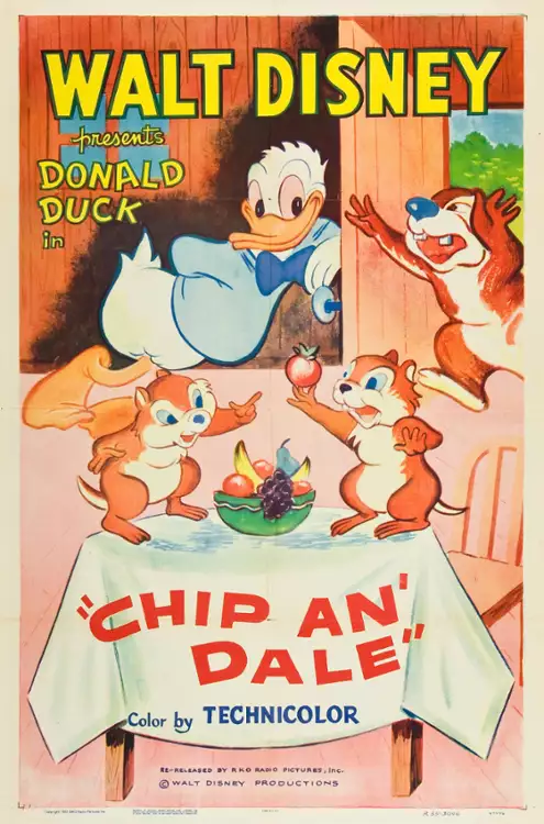 plakat filmu Chip i Dale