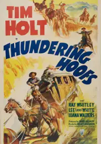 Plakat filmu Thundering Hoofs