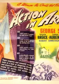 Plakat filmu Action in Arabia