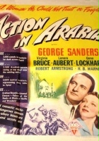 plakat filmu Action in Arabia