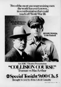 Plakat filmu Collision Course: Truman vs. MacArthur