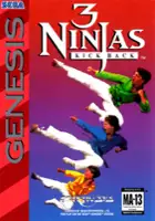 plakat filmu 3 Ninjas Kick Back