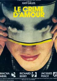 Plakat filmu Le Crime d'amour