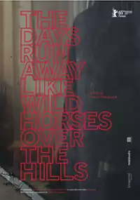 Plakat filmu Dni uciekają jak dzikie konie za wzgórza 
