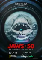 plakat filmu Jaws @ 50: The Definitive Inside Story