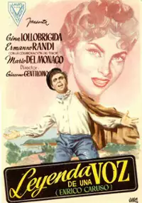 Plakat filmu Enrico Caruso: Legendarny głos