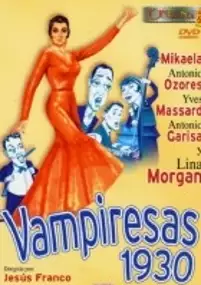 Plakat filmu Vampiresas 1930