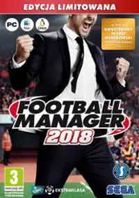 Plakat gry Football Manager 2018