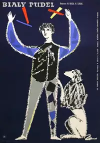 Plakat filmu Biały pudel
