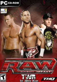 Plakat gry WWE Raw Ultimate Impact