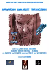 Plakat filmu Facet z bloku