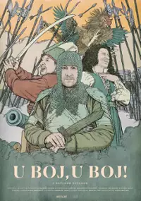 Plakat serialu U boj, u boj!