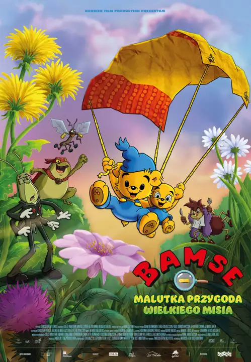 plakat filmu Bamse - malutka przygoda wielkiego misia