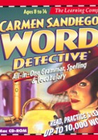 plakat filmu Carmen Sandiego Word Detective