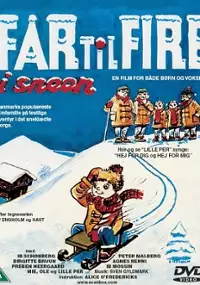 Plakat filmu Far til fire i sneen
