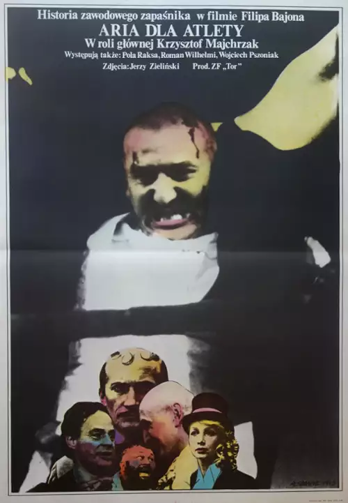 plakat filmu Aria dla atlety